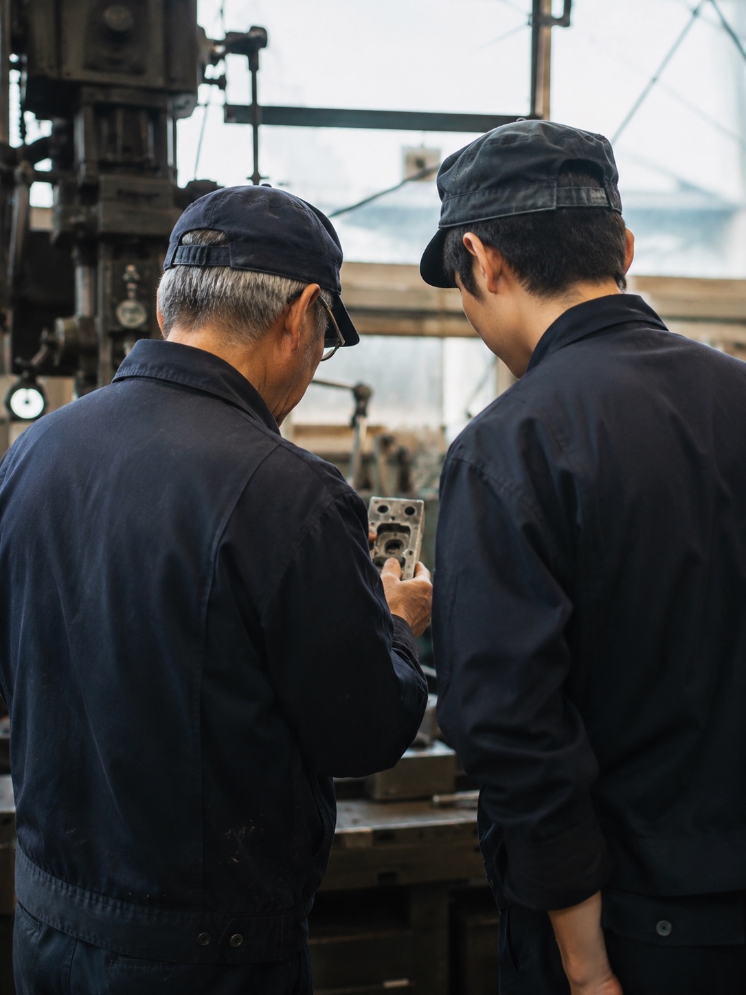 金属加工の現場（架空サンプル）